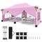 10x20 Pop Up Canopy Tent with Sidewalls and Windows for Outdoor Events